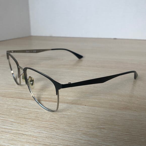 Ray-Ban RB6421 2997 Eyeglasses Black Matte Metal Frame 54-18-145 - Picture 3 of 8